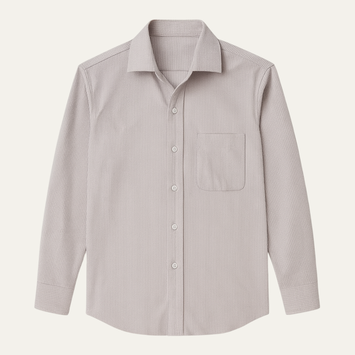 Classic Fit Italian Mens Dress Shirt - Business Casual Style