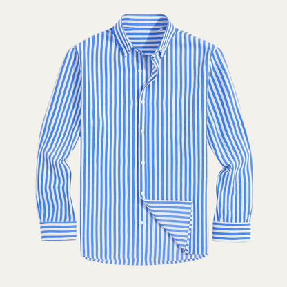 Classic Stripe Casual Mens Shirt