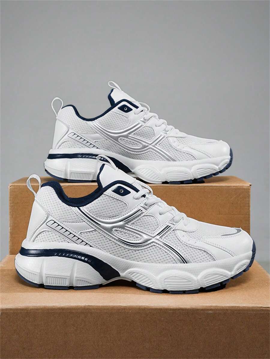 Airy Thick Sole Beige Sneakers