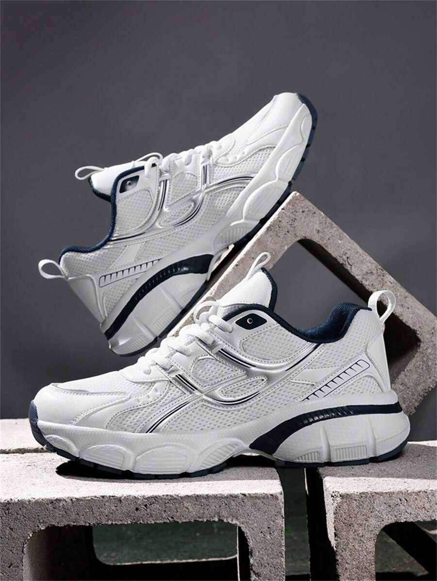Airy Thick Sole Beige Sneakers