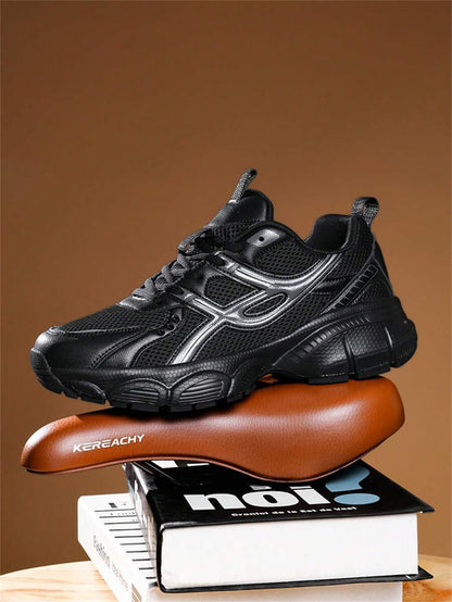 Airy Thick Sole Beige Sneakers