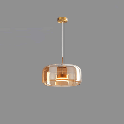 Stylish Glass Shade LED Hanging Light Fixture