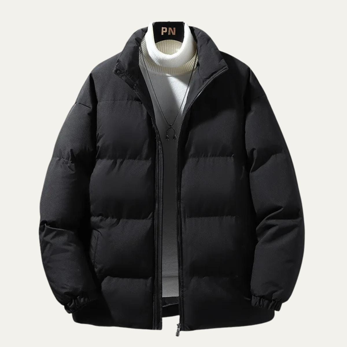 Warm Men's Insulated Puffer Down Winter Jacket - OutfitLondon