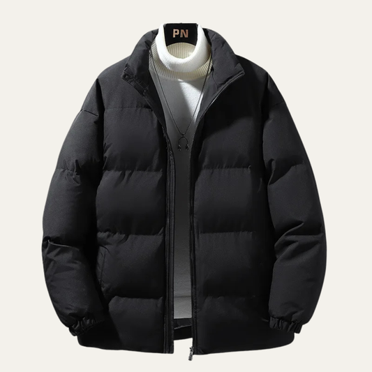 Warm Men's Insulated Puffer Down Winter Jacket - OutfitLondon