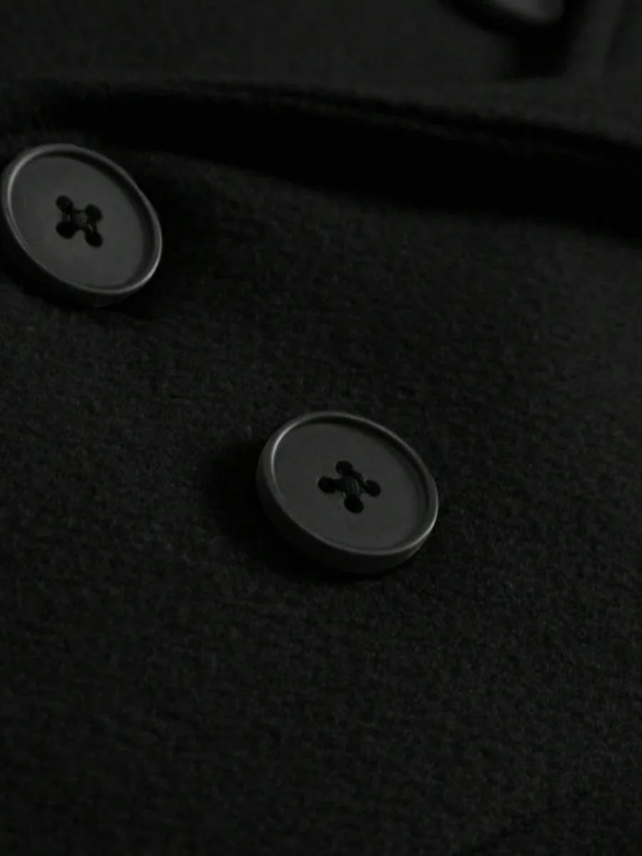 Classic Warm Winter Pea Coat