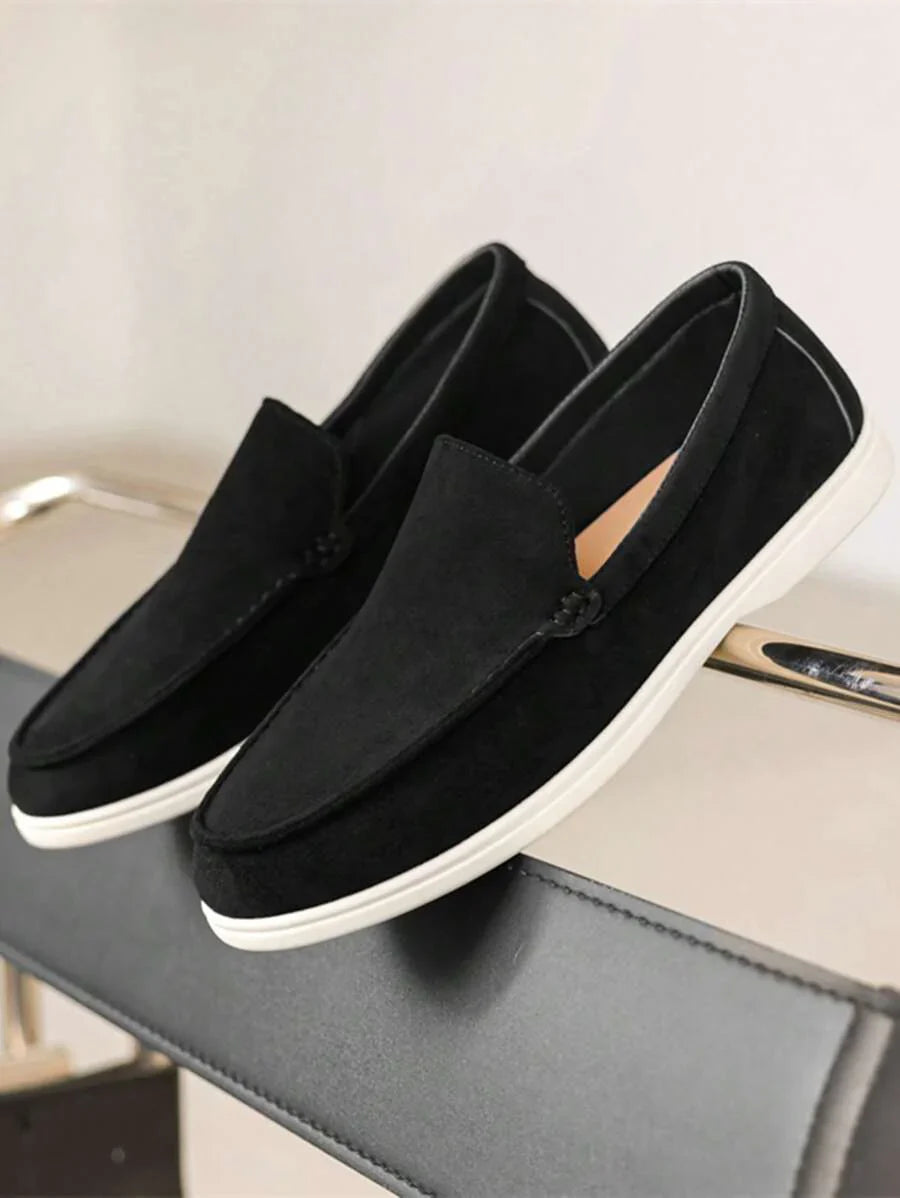 Comfortable Brown Slip On Shoes