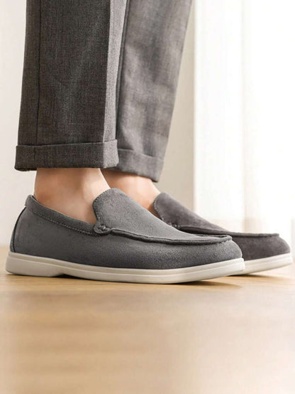 Comfortable Brown Slip On Shoes
