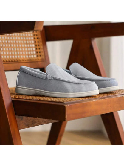Comfortable Brown Slip On Shoes