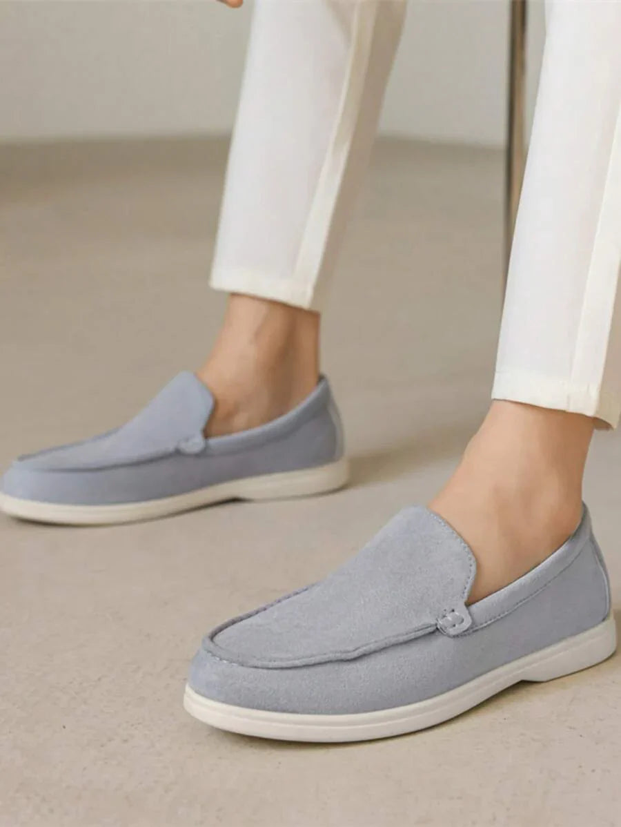 Comfortable Brown Slip On Shoes