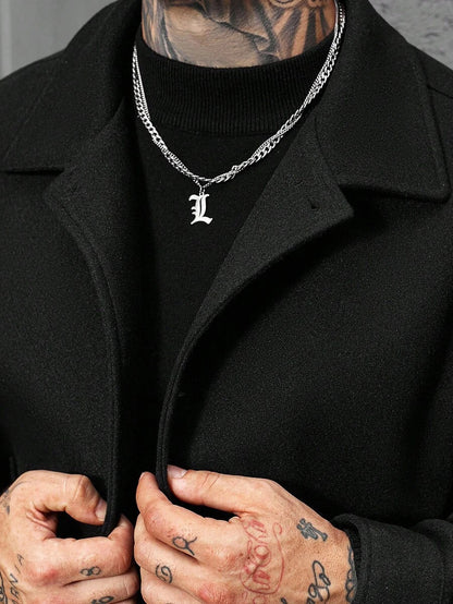 Relaxed Fit Wool Coat