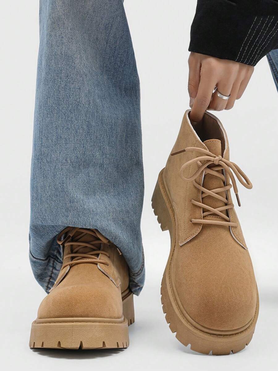 Classic Brown Ankle Boots - OutfitLondon