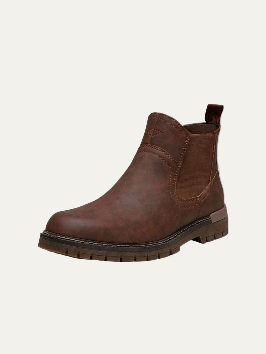 Men's Smart Leather Ankle Boots
