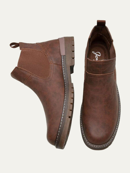 Men's Smart Leather Ankle Boots