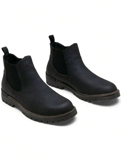Men's Smart Leather Ankle Boots