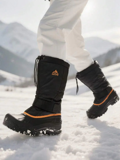 Insulated Snow Boots for Women Black