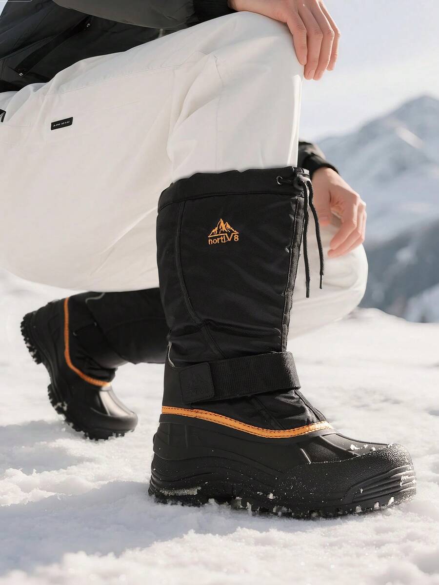 Insulated Snow Boots for Women Black