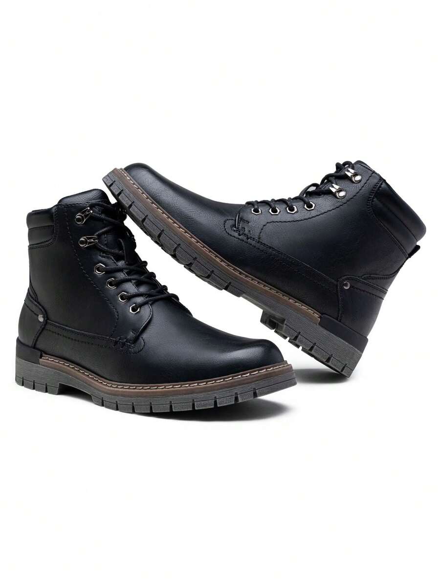 Comfortable Trekking Boots with Side Zipper