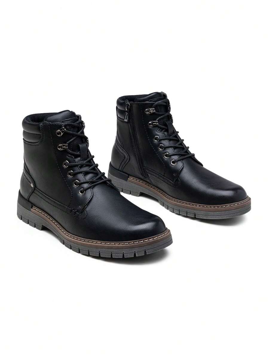 Comfortable Trekking Boots with Side Zipper