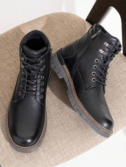 Comfortable Trekking Boots with Side Zipper