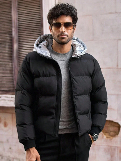 Warm Insulated Fleece Hoodie Jacket