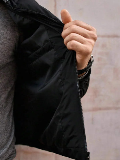 Warm Insulated Fleece Hoodie Jacket