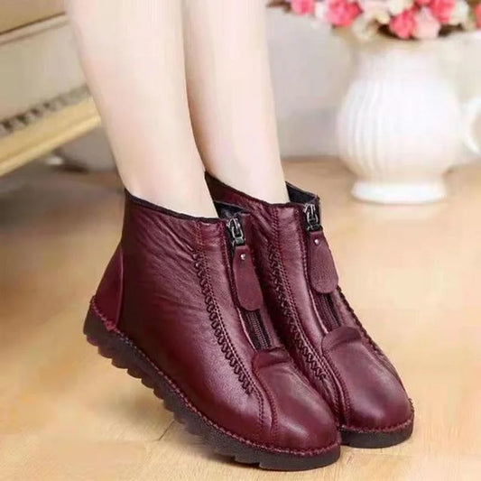 Insulated Women's Snow Boots - Waterproof and Grip Soles - OutfitLondon