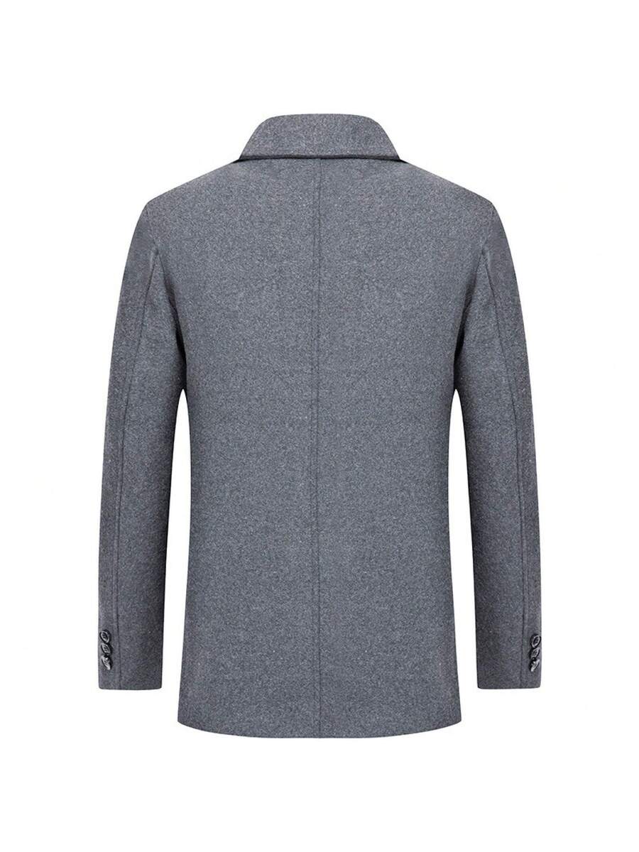 Classic Charcoal Wool Jacket