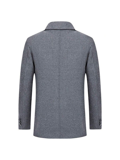 Classic Charcoal Wool Jacket