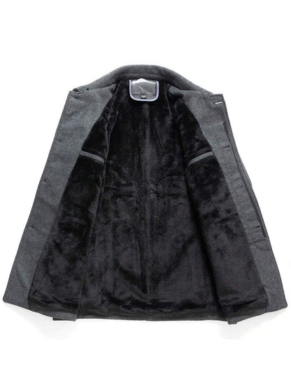 Classic Charcoal Wool Jacket