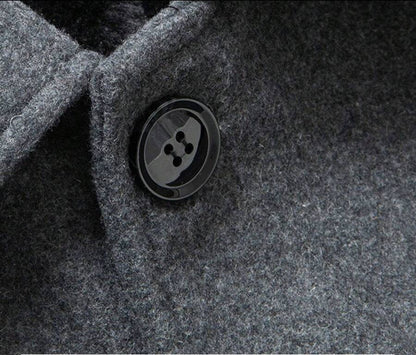 Classic Charcoal Wool Jacket