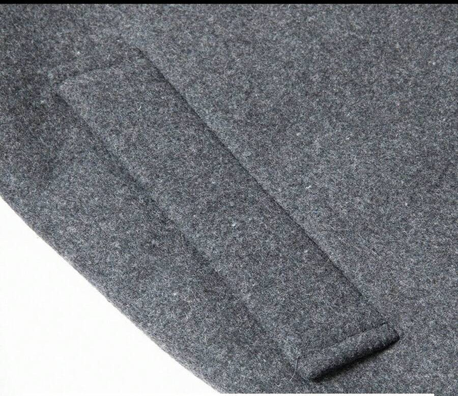 Classic Charcoal Wool Jacket