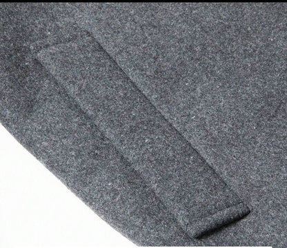 Classic Charcoal Wool Jacket