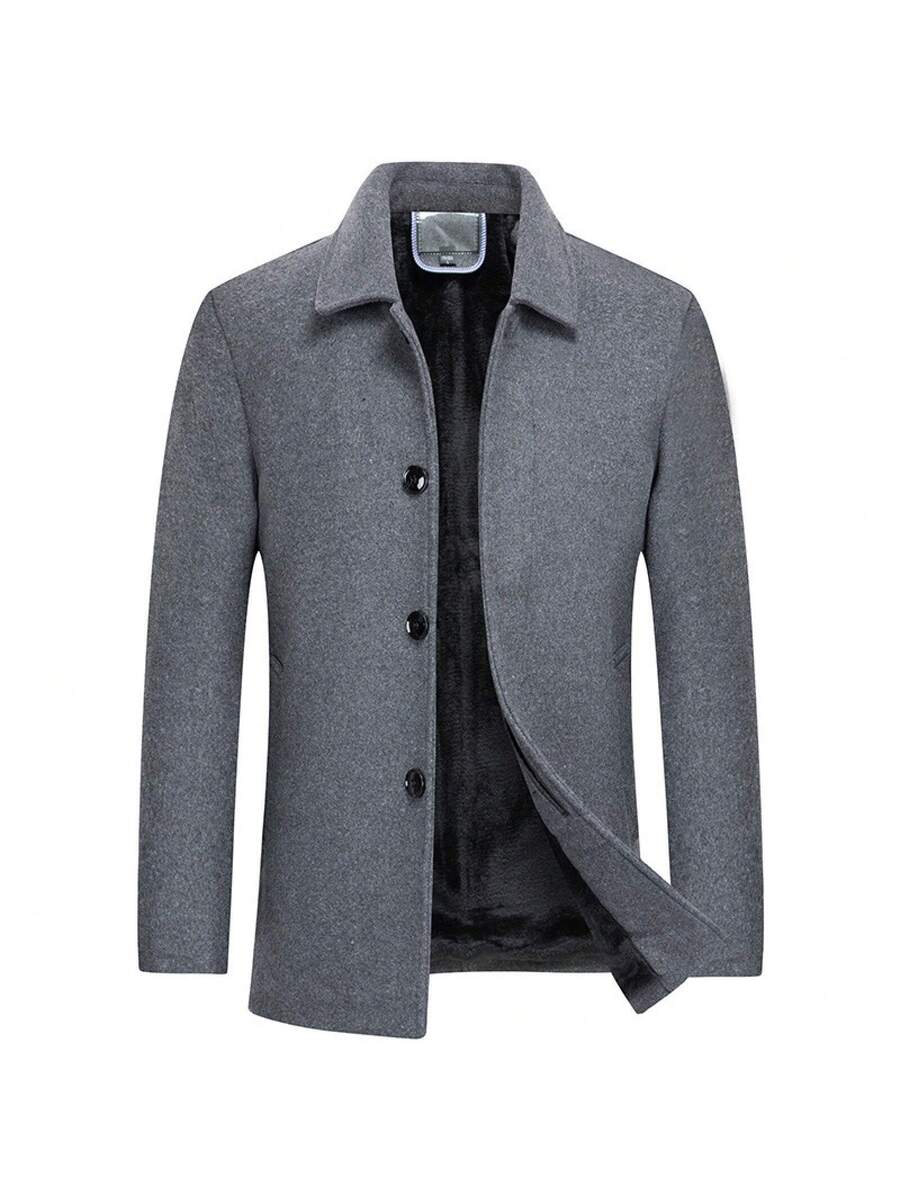 Classic Charcoal Wool Jacket