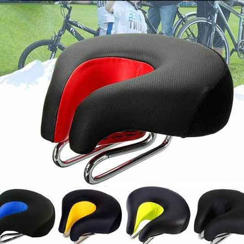 Bicycle Saddle Without Nose Mountain Bike Thickened Soft Cushion