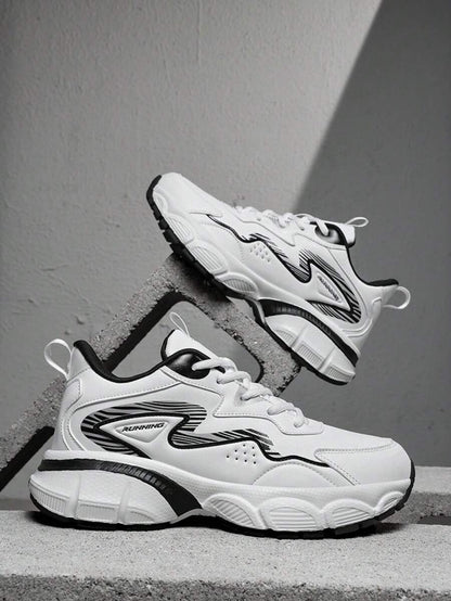 Airy Thick Sole Beige Sneakers