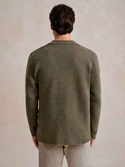 Relaxed Fit Mens Sweater Multicolor