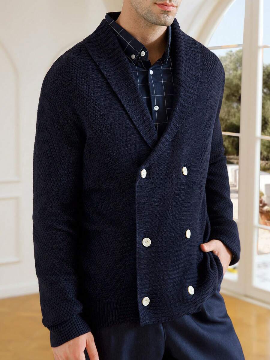 Cozy Cable Knit Sweater Cardigan