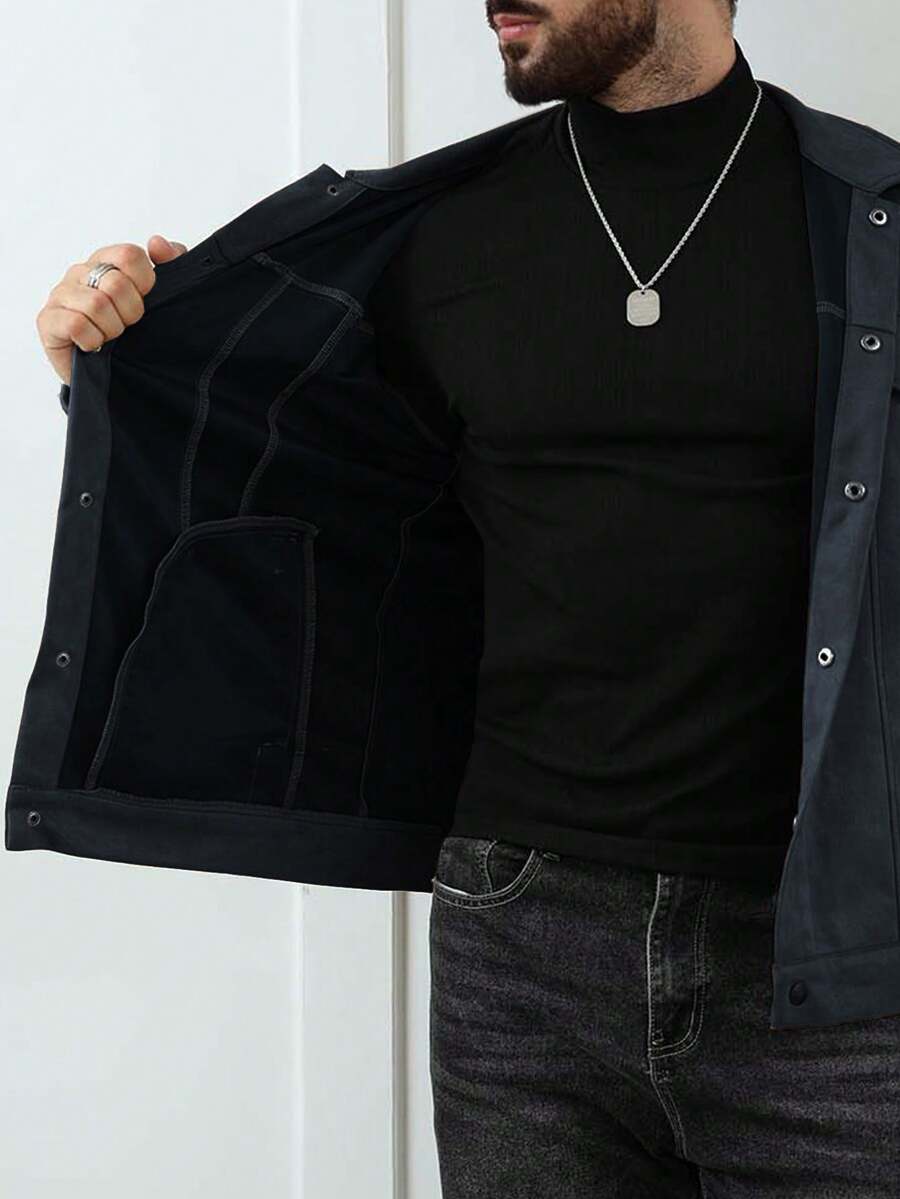 Relaxed Fit Fleece Coat Brown