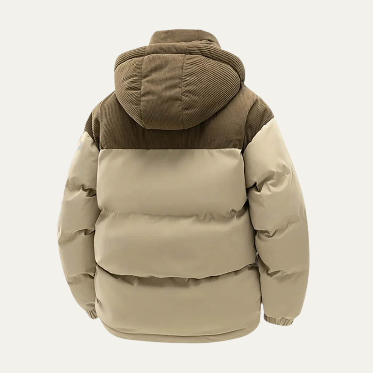 Warm Men's Padded Waterproof Parka Coat