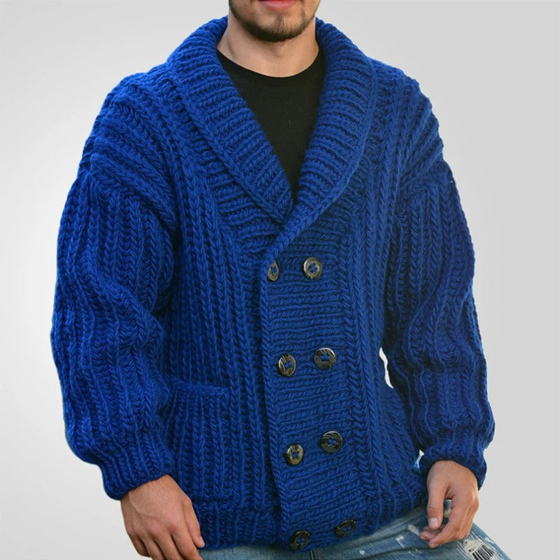 Timeless Two Button Sweater Cardigan - OutfitLondon