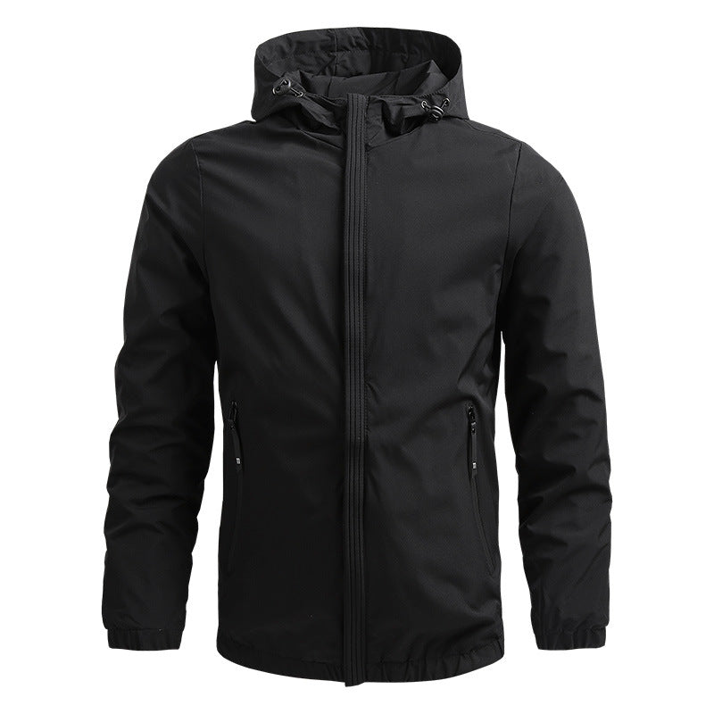 Men's Casual Lightweight Nylon Jacket