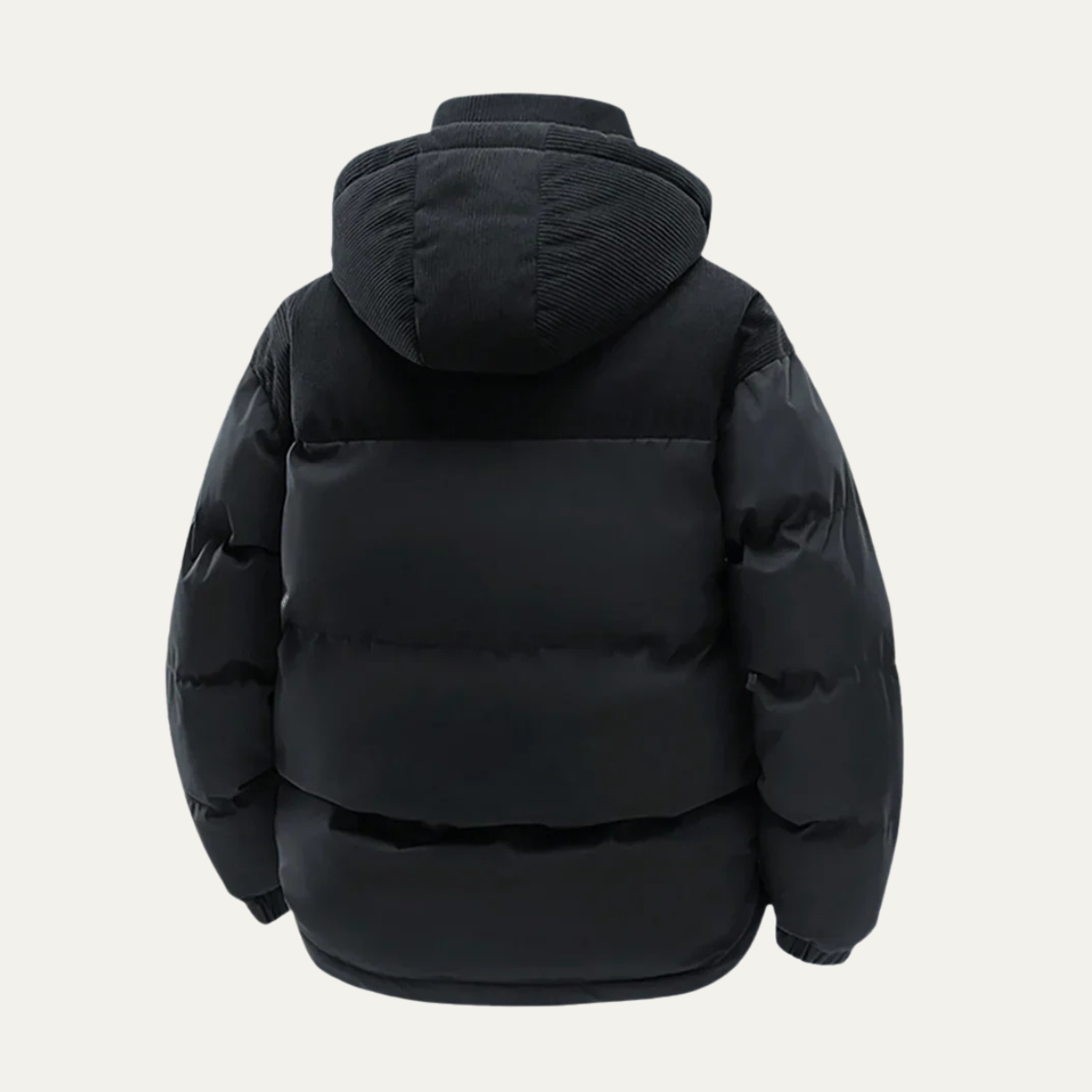 Warm Men's Padded Waterproof Parka Coat
