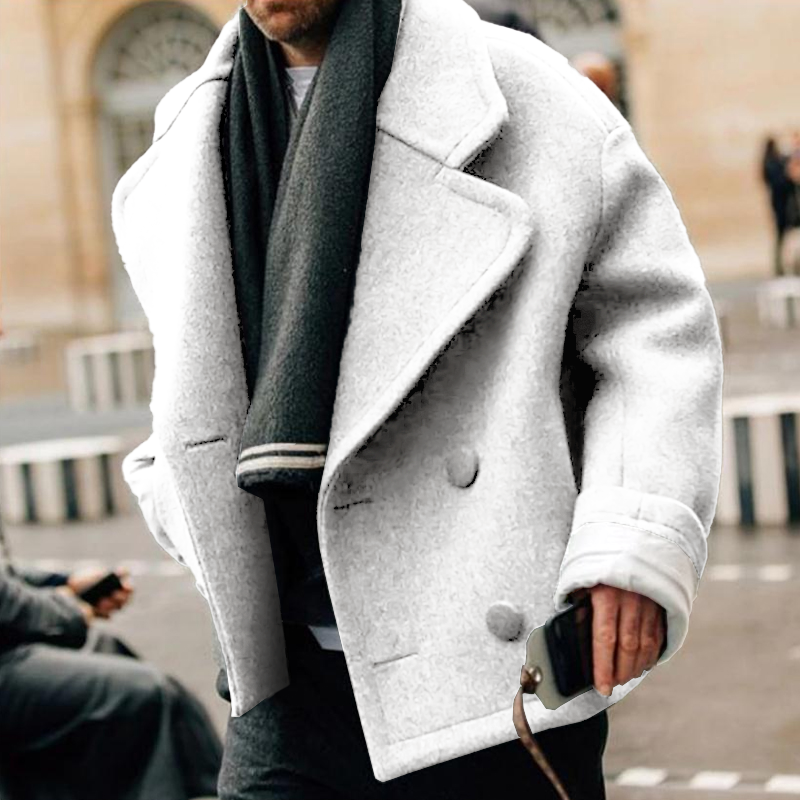 Warm Mens Winter Coat Loose Fit - OutfitLondon