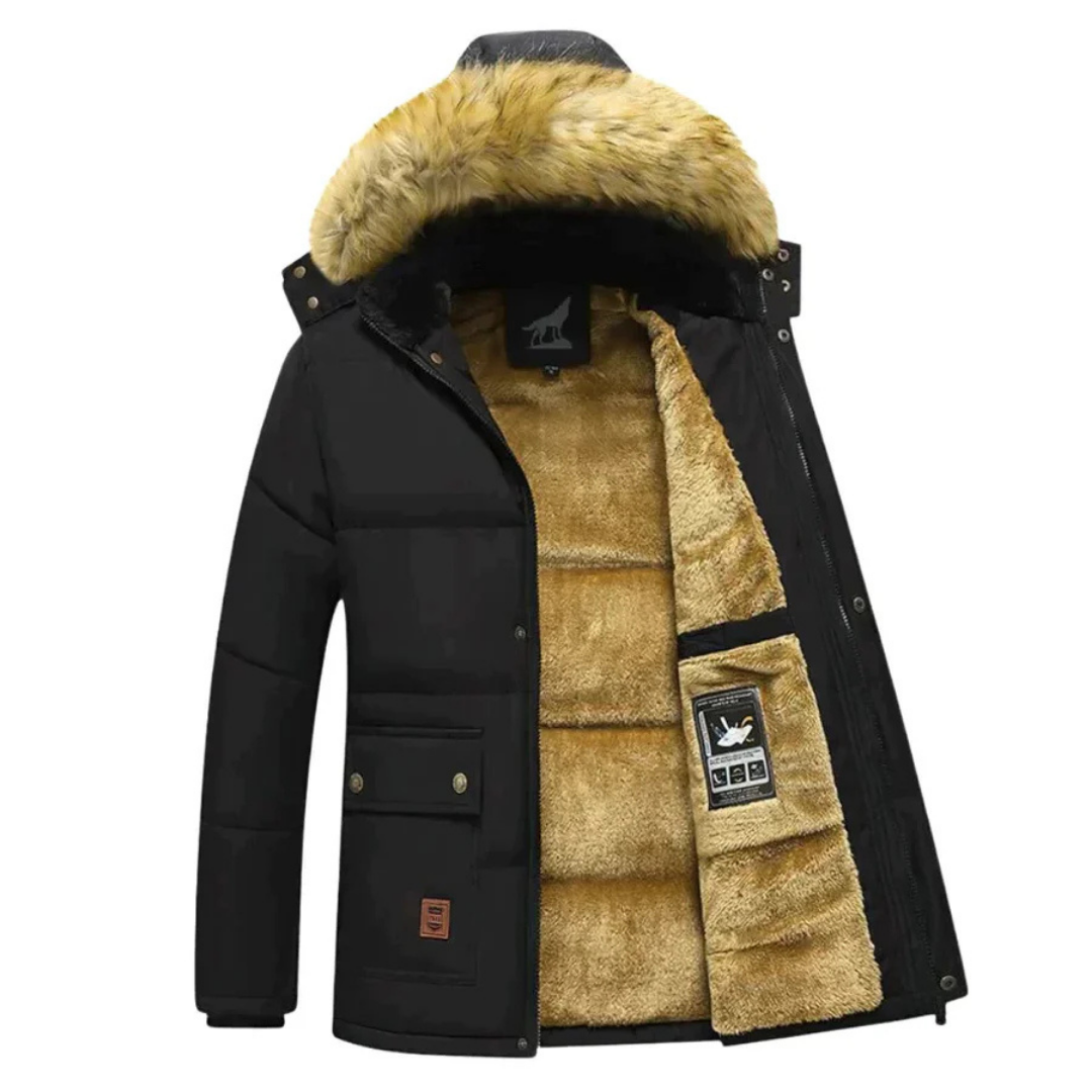 Cozy Insulated Snow Parka - Fleece Lined Hood