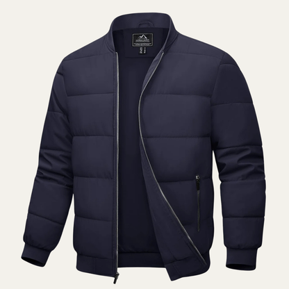 Slim Fit Quilted Men's Puffer Coat