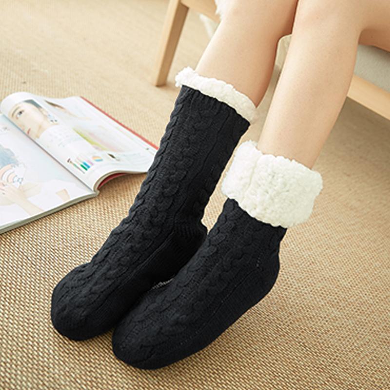 Soft Fuzzy Home Socks