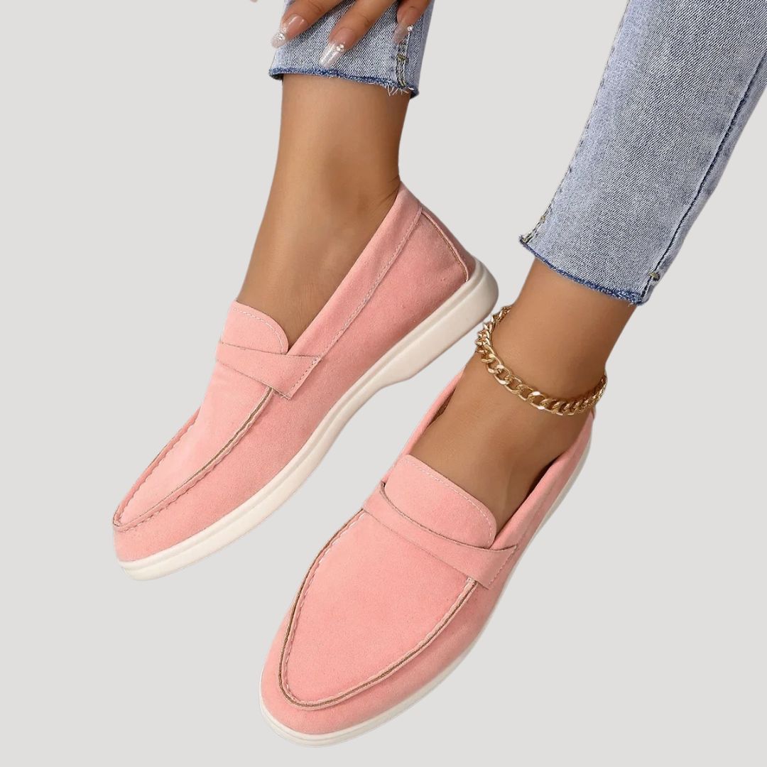 Comfortable Women's Leather Loafers Shoes