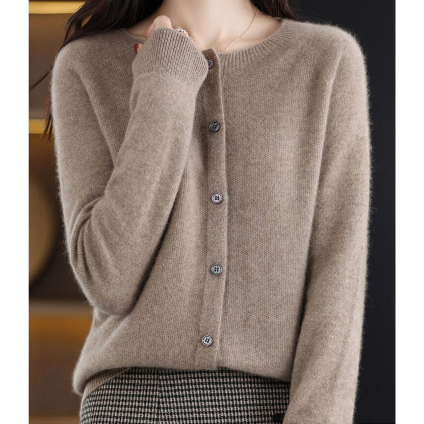 Cozy Warm Crew Neck Winter Sweater