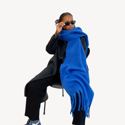 Plush Fuzzy Winter Scarf