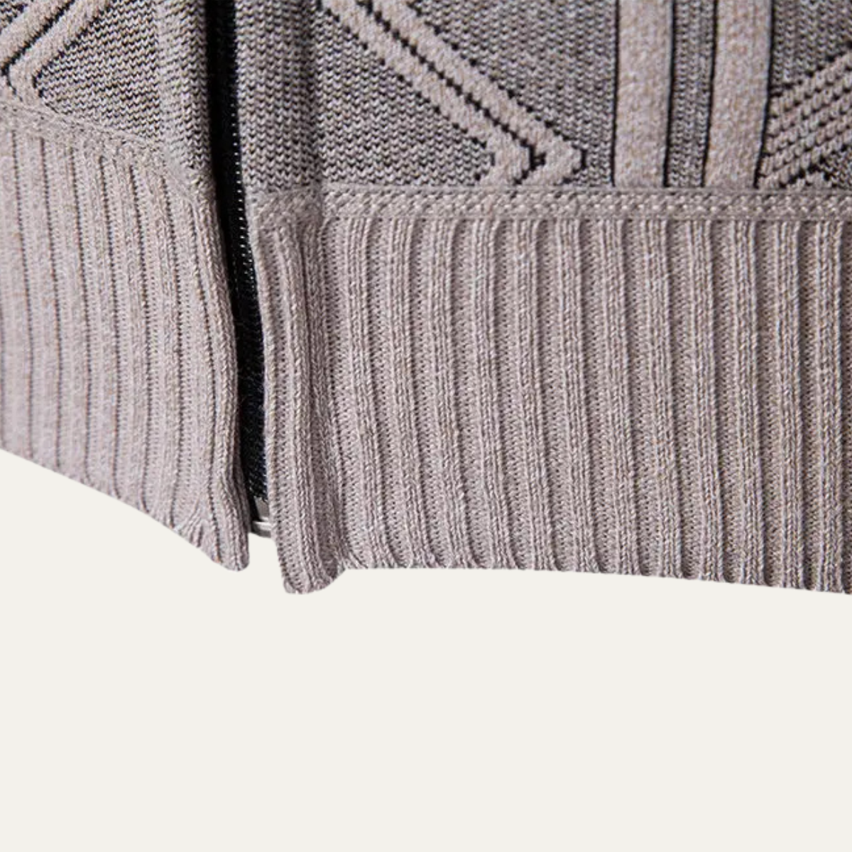 Warm Men's Crew Neck Winter Knit Sweater